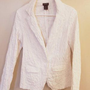 Women's White Blazer Jacket